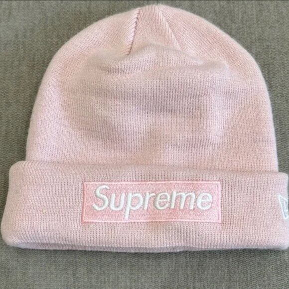 Supreme Accessories - Light Pink Supreme Beanie